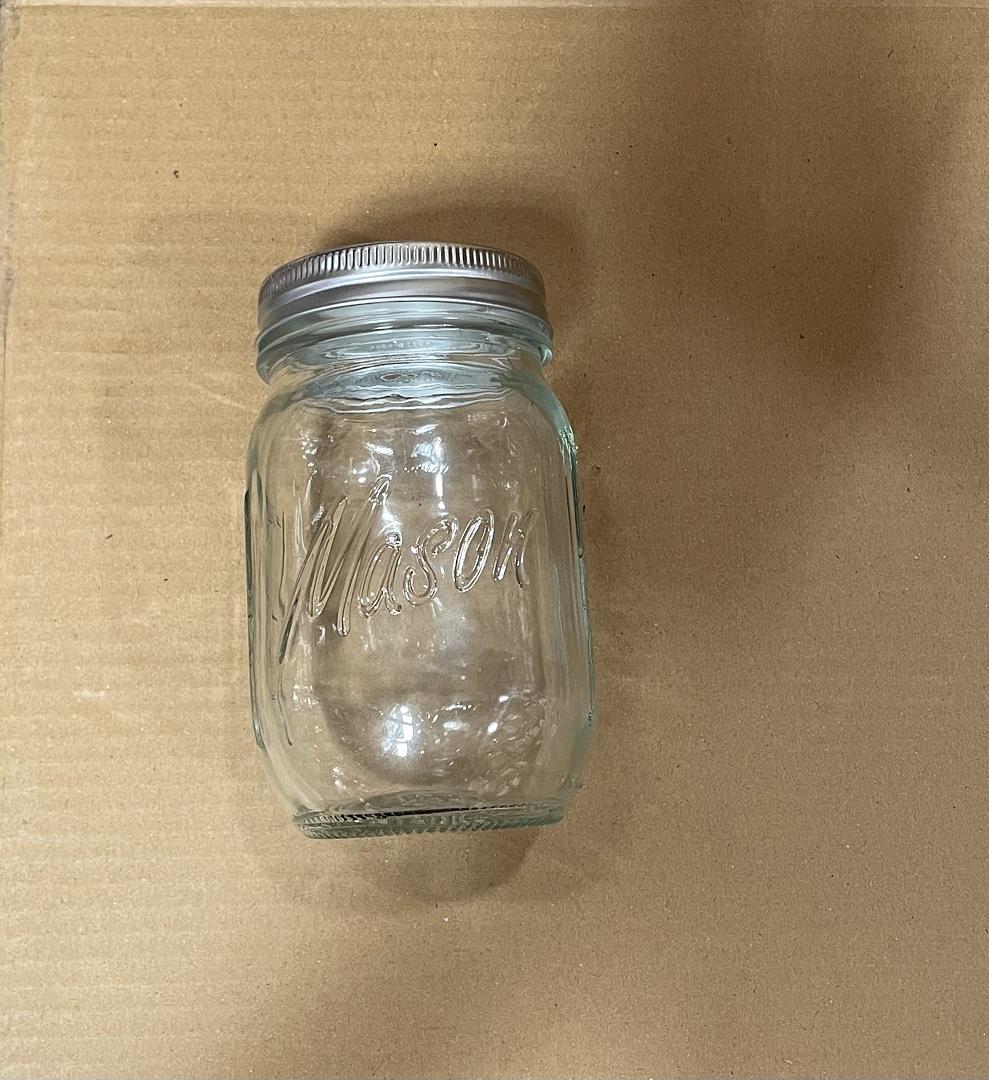16Oz Masion Jar Box Of 36 - Processed with Background Removed