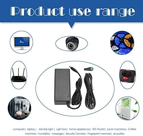Signcomplex 12V Power Supply 8A Transformer,