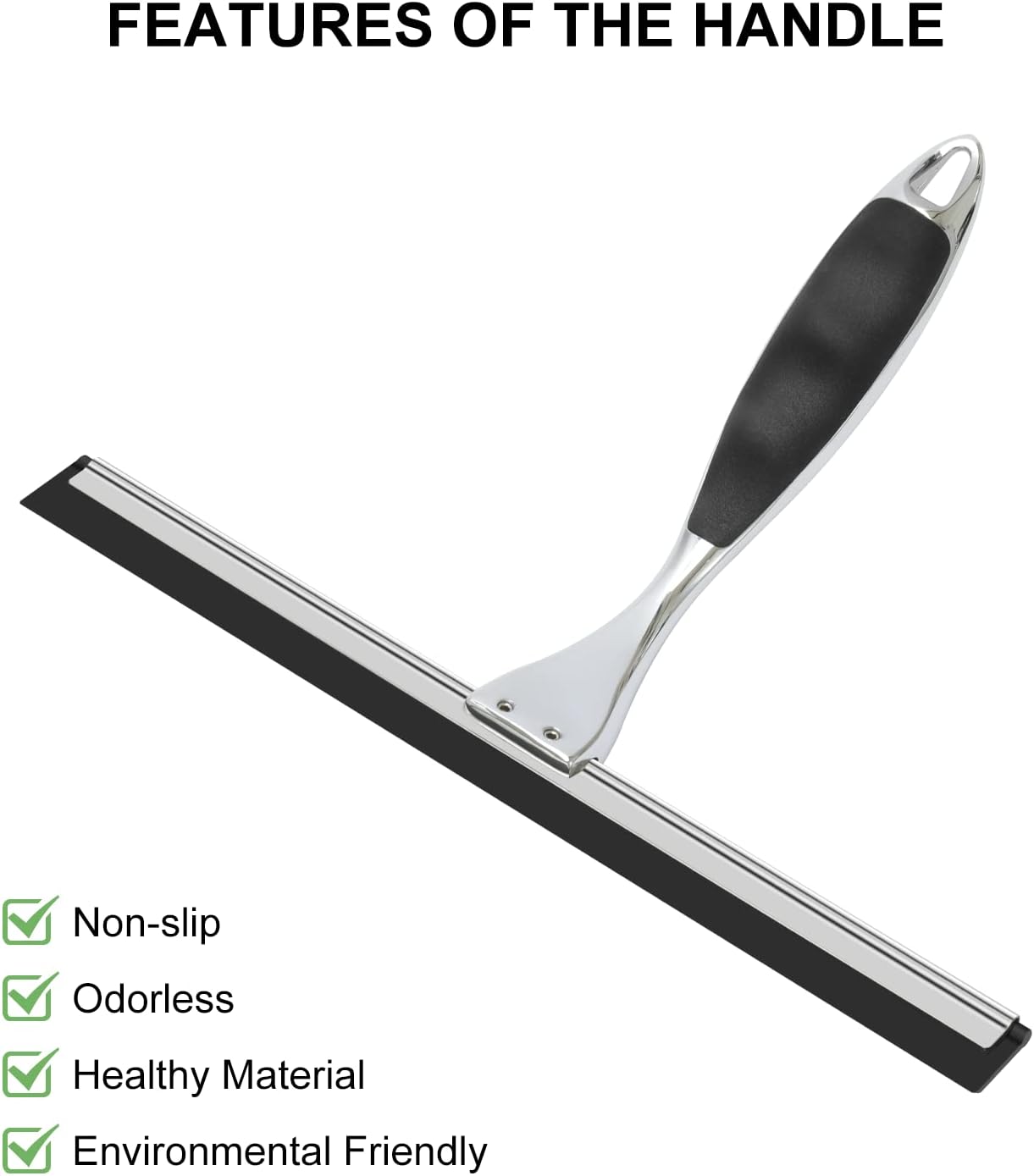 SetSail Shower Squeegee for Glass Doors
