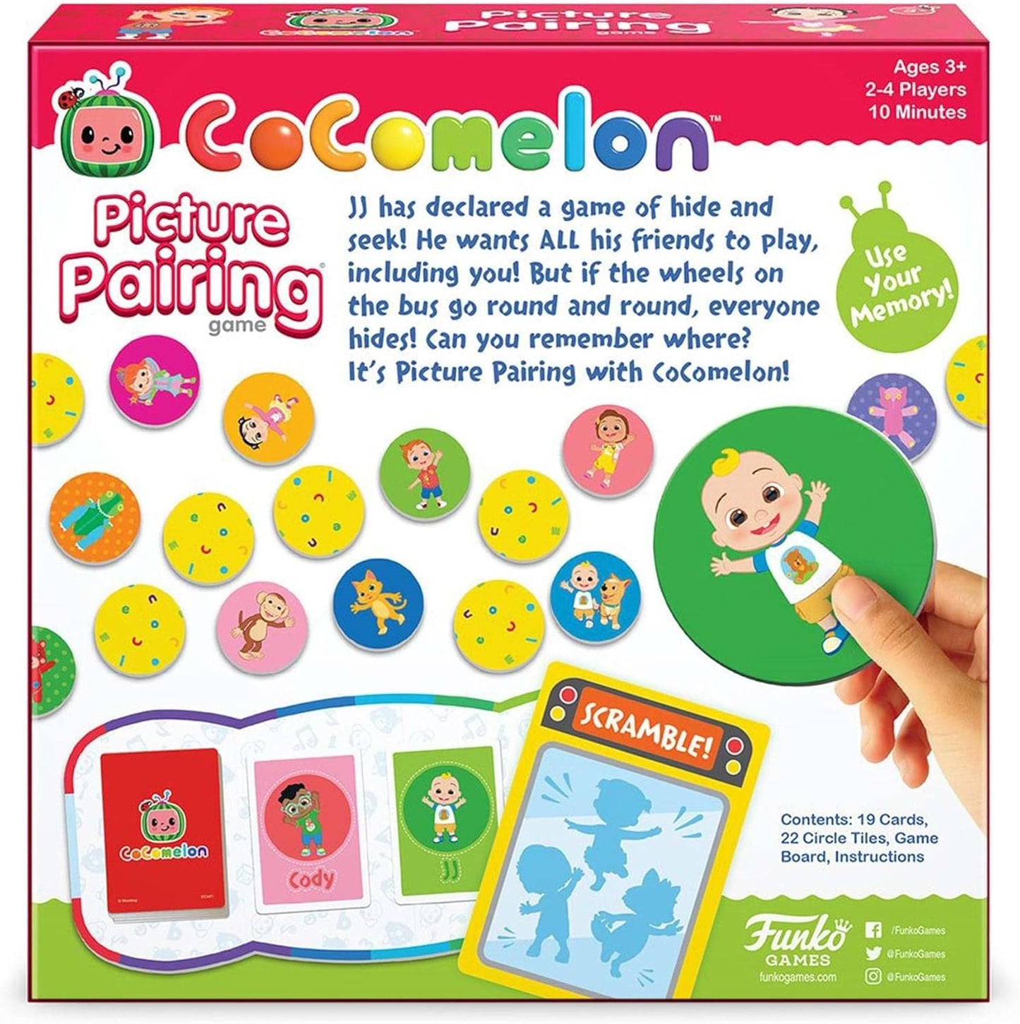 Funko CoComelon - Picture Pairing Game Box of 16