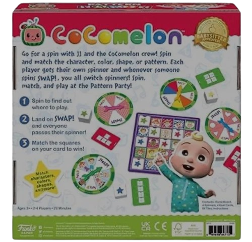 CoComelon Pattern Party Funko Game