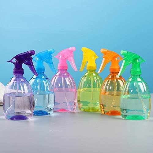 Spray Bottles 17 oz / 500ml Empty Colorful Adjustable Nozzle