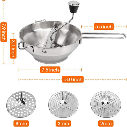Stainless Steel Rotary Food Mill