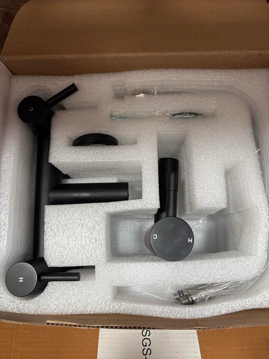 Matte Black Kitchen Taps + Fittings
