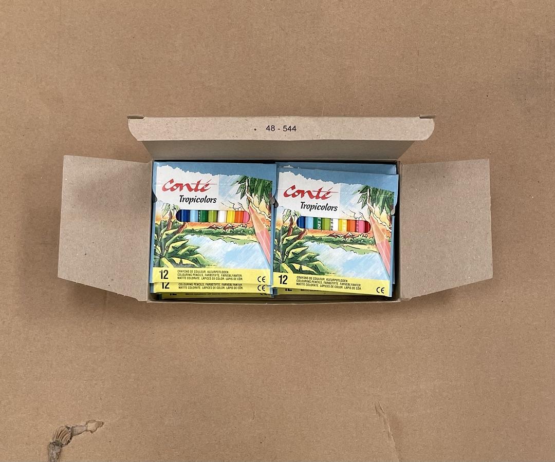 Pack Of 12 Conte Tropicolors Small Pencil
