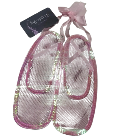 Box Of 24 Ballet Shoe Earing Jewellery Stands - Background Removed