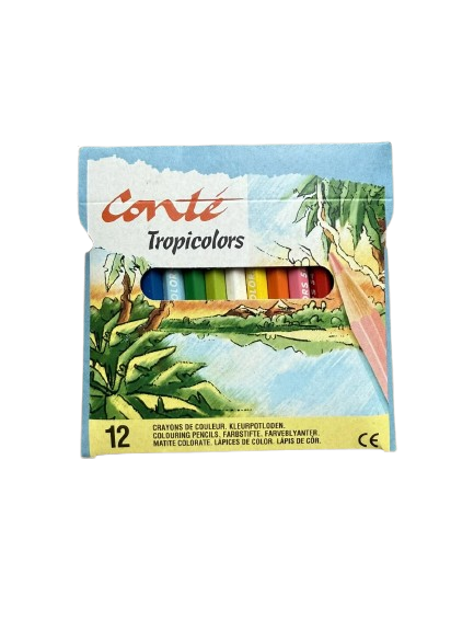 Pack Of 12 Conte Tropicolors Small Pencil