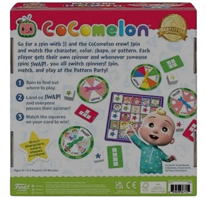 CoComelon Pattern Party Funko Game